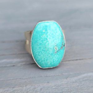 DTR Turquoise & Sterling Ring